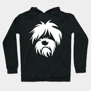 Shaggy Dog Silhouette Hoodie